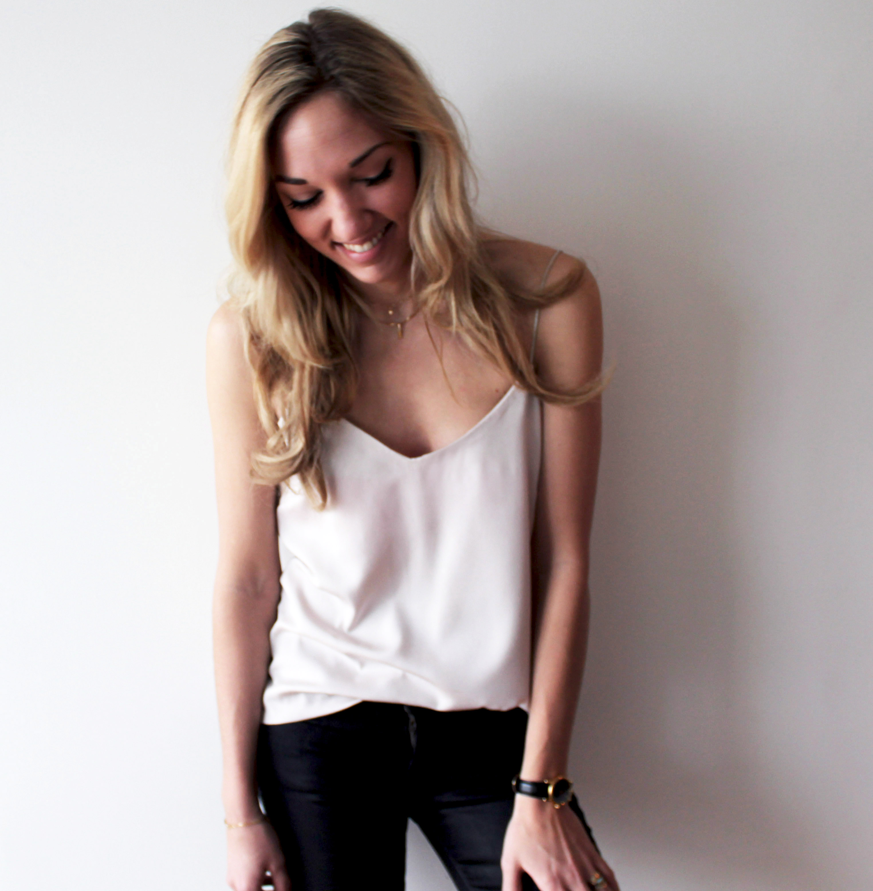 Wardrobe Staples Diy V Neck Strap Top Contour Affair