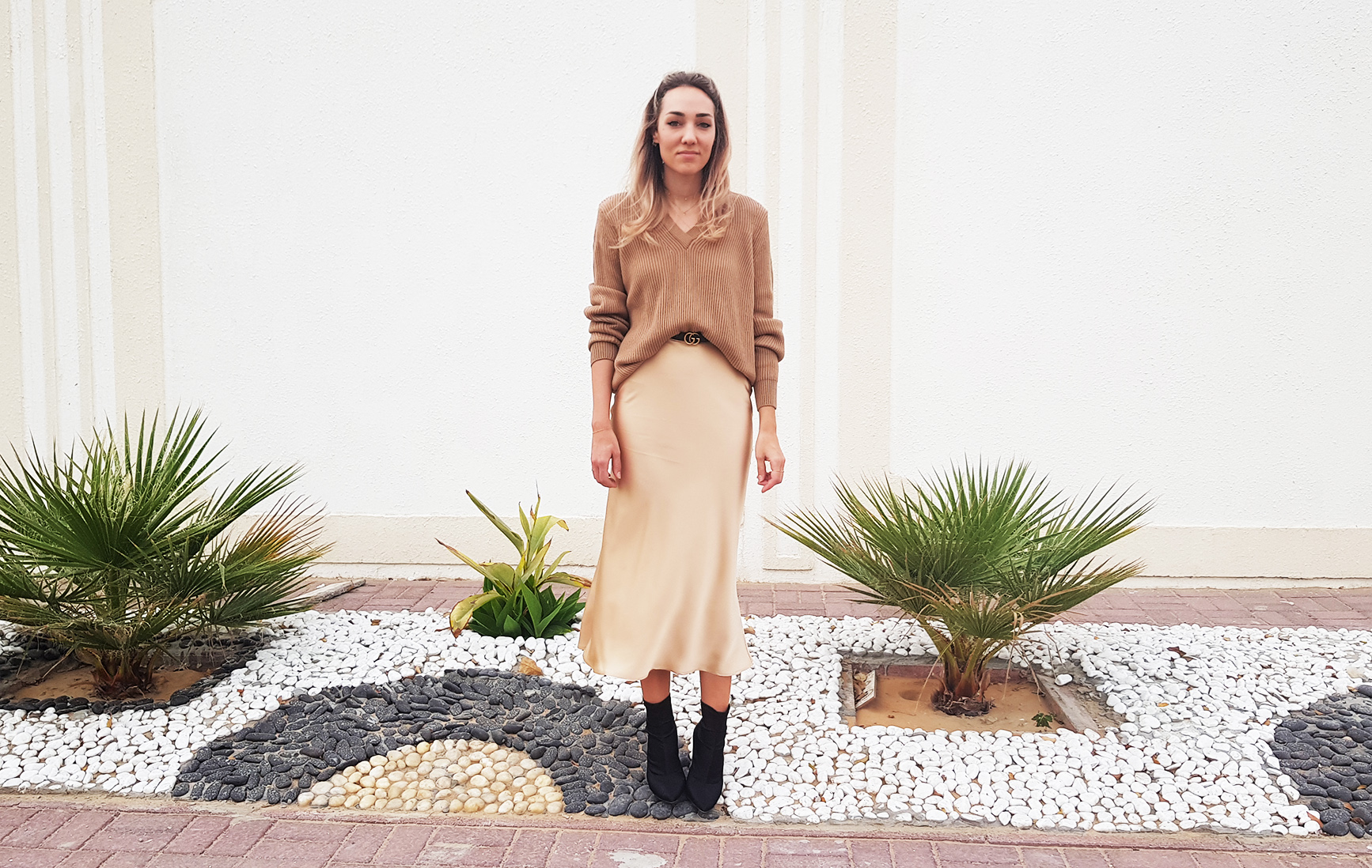 Newell Slip Skirt Styling Inspiration - Orange Lingerie