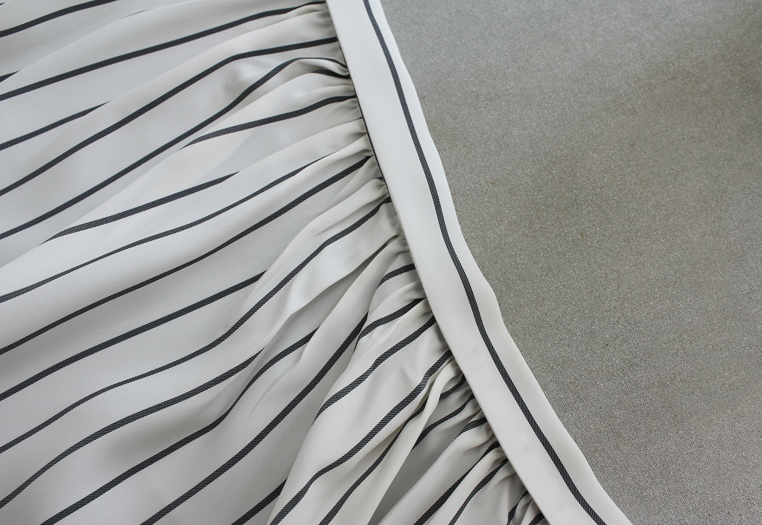 How To: Basic Striped Maxi Wrap Skirt | Contour Affair