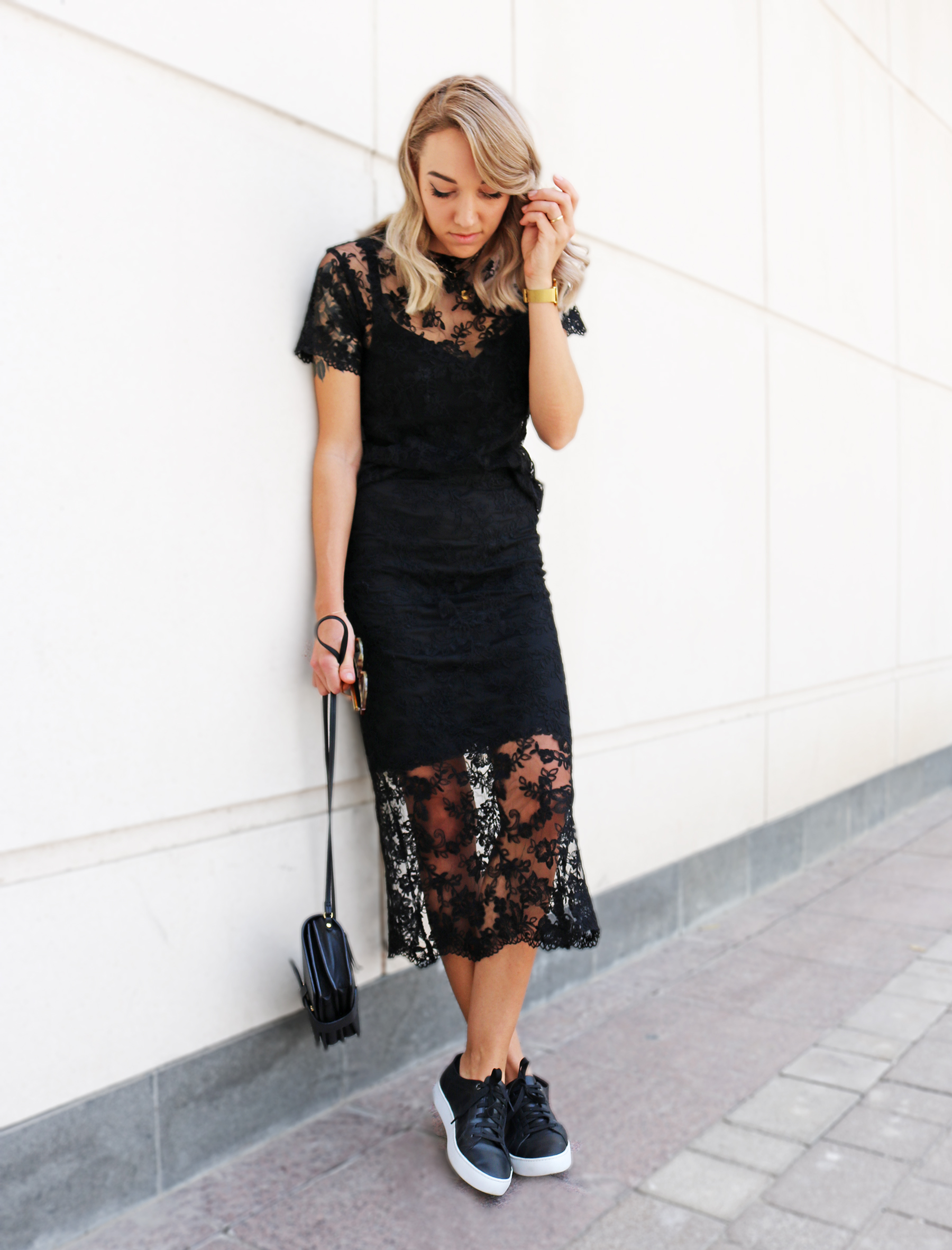 How To: Lace Top & Pencil Skirt Set | Contour Affair