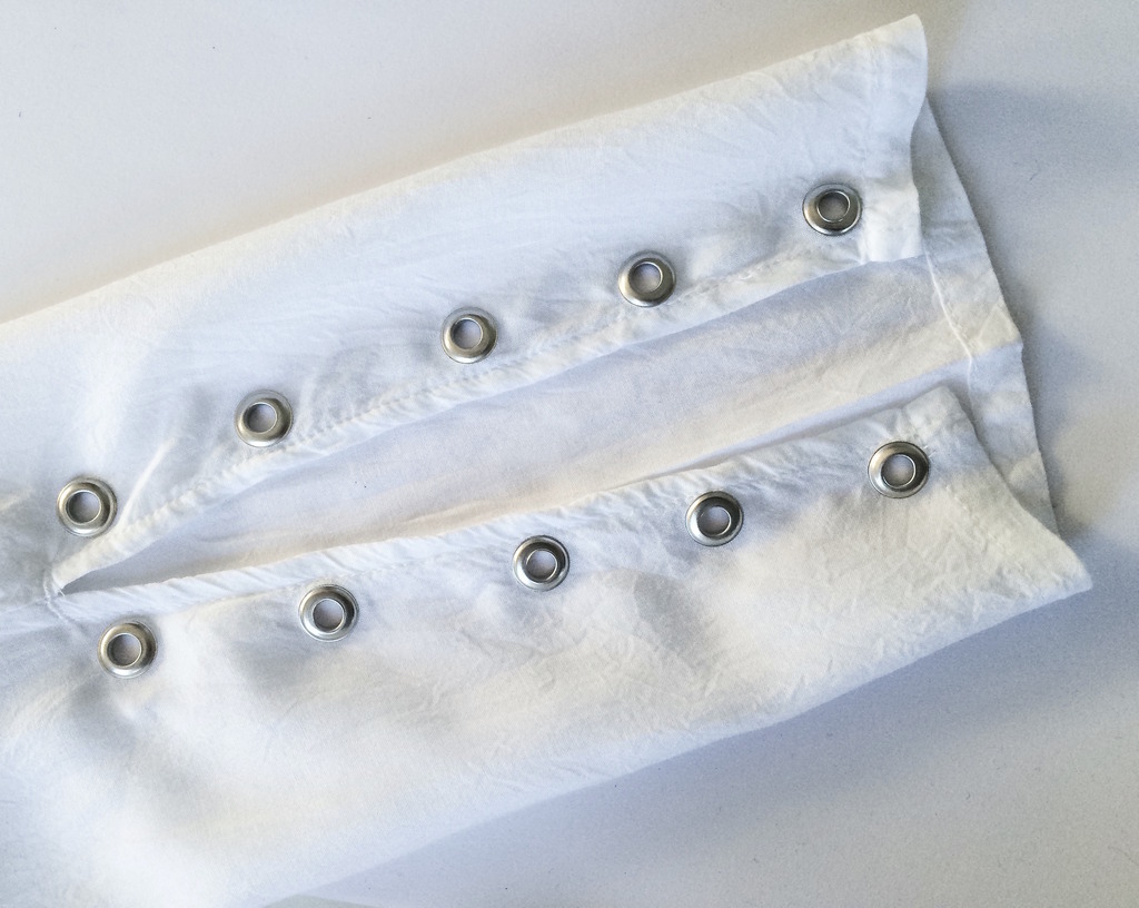 Before & After - DIY Lace-Up Sleeve Detail | Contour Affair